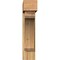 Ekena Millwork Legacy Block Rough Sawn Bracket w/ Offset Brace, Western Red Cedar, 8"W x 30"D x 36"H BKT0806X30X36LEC05RWR - alternate 4